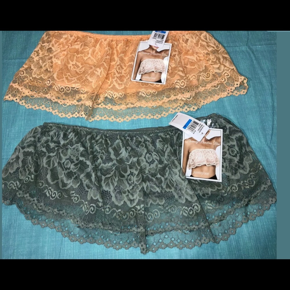 Women’s size XL set of two Flouncey Bandeaus , NWT